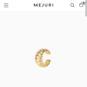 Mejuri Croissant Gold Ear Cuff